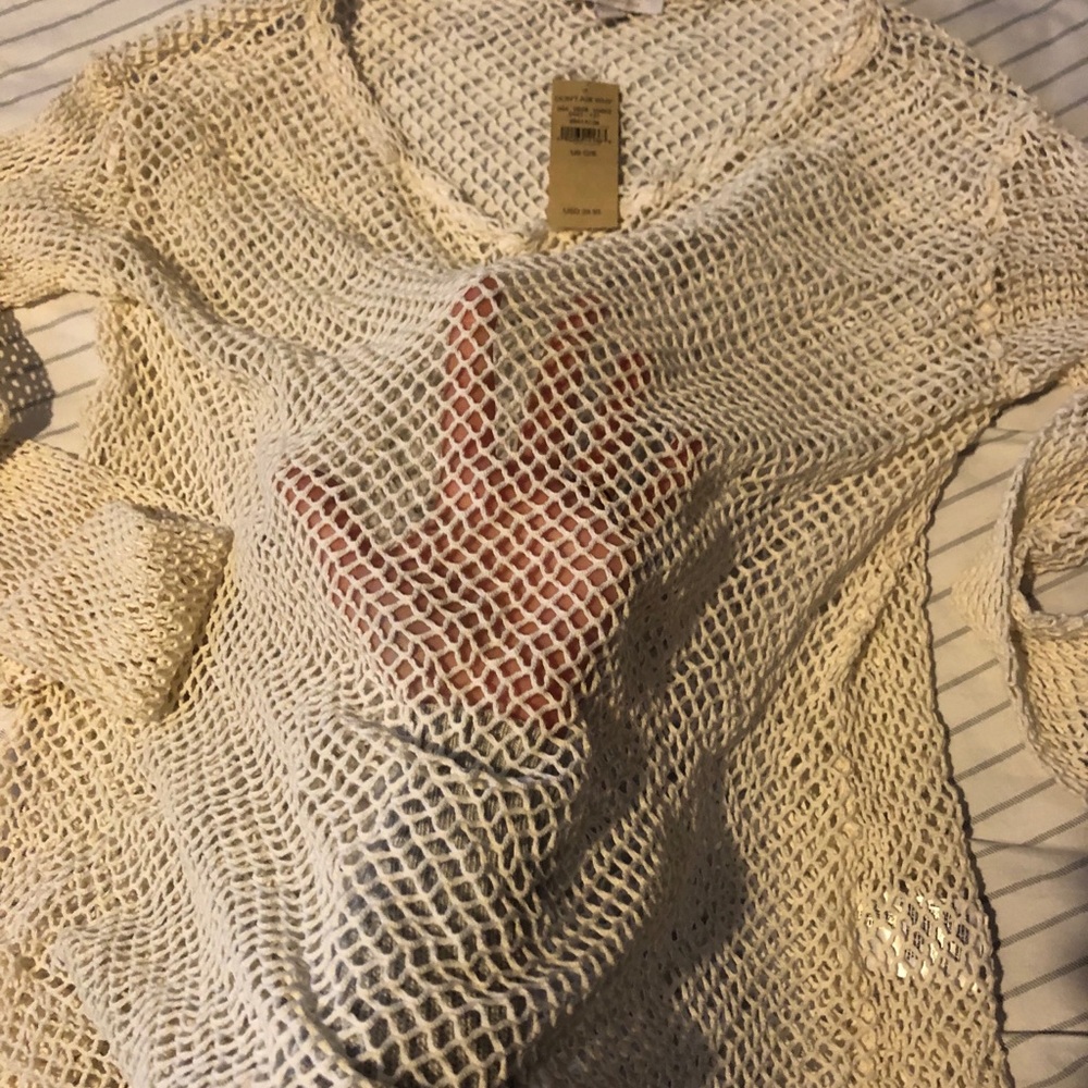 AEO fishnet sweater - Picture 3 of 3
